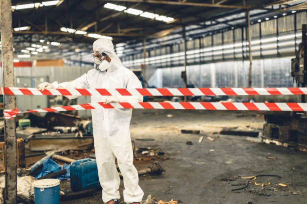 Professional Odor Removal technician working in Brighton, MA